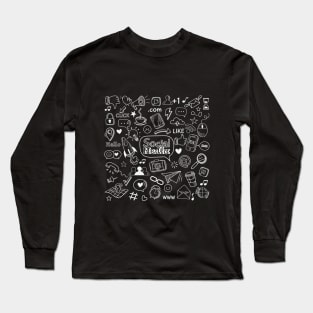 Social media, blogger, SEO, blog, freelancer, Long Sleeve T-Shirt